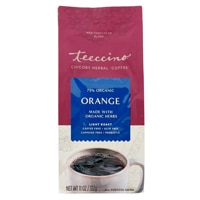 Teeccino Chicory Herbal 'Coffee' Alternative Mediterranean Blend Orange