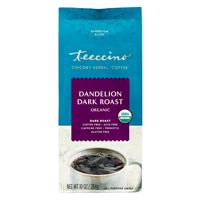 Teeccino Chicory Herbal 'Coffee' Alternative Organic Dandelion Dark Roast