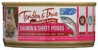 Tender & True Wet Cat Food Salmon & Sweet Potato