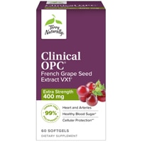 Terry Naturally Clinical OPC® Extra Strength French Grape Seed Extract VX1®