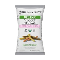 The Daily Crave Organic Veggie Straws Himalayan Pink Salt