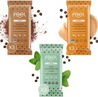 The Feel Bar Organic Gluten Free Vegan Protein Bars Chocolate Lovers