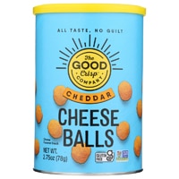 The Good Crisp Company Gluten Free Cheese Balls Cheddar