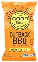 The Good Crisp Company Gluten Free Potato Chip Crinkle Cut BBQ