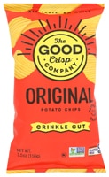 The Good Crisp Company Gluten Free Potato Chip Crinkle Cut Original