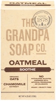 The Grandpa Soap Co Face and Body Bar Soap Oatmeal Soothe