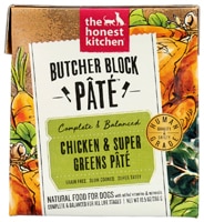 The Honest Kitchen Butcher Block Pate Dog Food Chicken & Super Greens