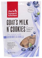 The Honest Kitchen Goat's Milk N' Cookies Dog Treats Blueberries & Vanilla