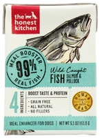 The Honest Kitchen Meal Booster 99% Real Fish Wild Caught Salmon & Pollock