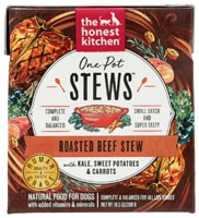 The Honest Kitchen One Pot Stews Roasted Beef Stew with Kale Sweet Potatoes & Carrots Beef