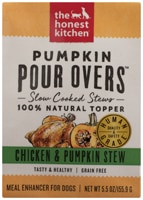 The Honest Kitchen Pumpkin Pour Overs Dog Food Topper Chicken & Pumpkin Stew