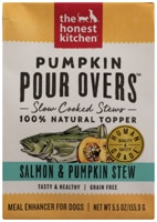 The Honest Kitchen Pumpkin Pour Overs Dog Food Topper Salmon & Pumpkin Stew