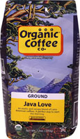 The Organic Coffee Co Ground Coffee Regular Roast Java Love