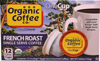 The Organic Coffee Co Single Serve Coffee French Roast