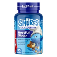 The Smurfs Kids Gummy Restful Sleep 1 mg Melatonin + Herbals
