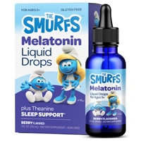 The Smurfs Kids Melatonin Liquid Drops + Theanine Berry