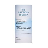 The Unscented Company Cocoa Butter Lotion Bar Fragrance Free