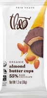 Theo Almond Butter Cups 55% Dark Chocolate Organic