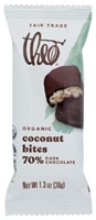 Theo Organic Classic Dark Chocolate Coconut Bites