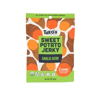 Theo's Plant Based Sweet Potato Jerky Organic Garlic Herb