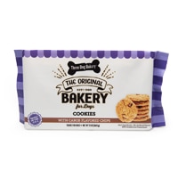 Three Dog Bakery Cookies for Dogs with Carob Flavored Chips