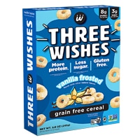 Three Wishes Cereal Gluten Free High Protein Vanilla Frosted