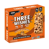 Three Wishes Chewy Protein Granola Bars Chocolate Peanut Butter