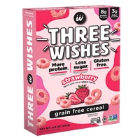 Three Wishes Gluten Free Protein Cereal Strawberry