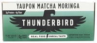 Thunderbird Vegan Gluten Free Superfood Bar Yaupon Matcha Moringa