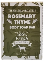 Tierra Mia Organics Goat Milk Body Soap Bar Rosemary & Thyme