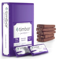Timbar Gluten Free Protein Bar Chocolate Brownie