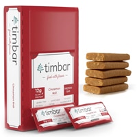Timbar Gluten Free Protein Bar Cinnamon Roll