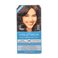 Tints of Nature Permanent Hair Colour 4N Natural Medium Brown