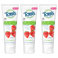 Tom's of Maine Children's Natural Fluoride Toothpaste Silly Strawberry