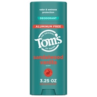 Tom's of Maine Deodorant Aluminum Free Sandalwood Vanilla