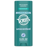 Tom's of Maine Deodorant Aluminum Free Unscented