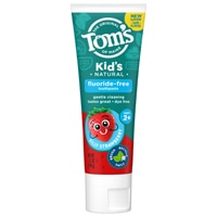 Tom's of Maine Kid's Toothpaste Fluoride Free Silly Strawberry