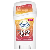 Tom's of Maine Kids Wicked Cool Deodorant Stick Summer Fun