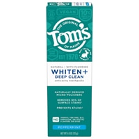 Tom's of Maine Whiten + Deep Clean Fluoride Toothpaste Peppermint