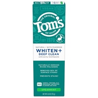 Tom's of Maine Whiten + Deep Clean Fluoride Toothpaste Spearmint