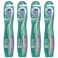 Tom's of Maine Whole Care Soft Toothbrush 4 Pack