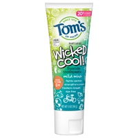 Tom's of Maine Wicked Cool Fluoride Toothpaste for Kids Mild Mint