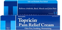 Topricin Homeopathic Pain Relief Cream