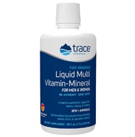 Trace Minerals Research Liquid Multi Vita-Mineral Natural Orange Mango