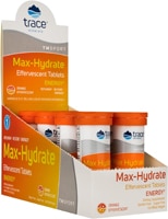 Trace Minerals Research Max-Hydrate Energy+ Box Orange