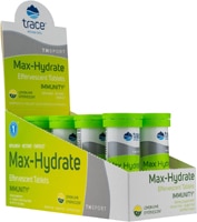 Trace Minerals Research Max-Hydrate Immunity+ Box Lemon-Lime