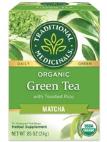 Traditional Medicinals Green Tea Matcha with Toasted Rice