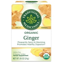 Traditional Medicinals Herbal Tea Organic Ginger