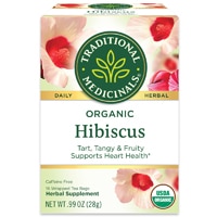 Traditional Medicinals Herbal Tea Organic Hibiscus