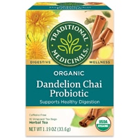 Traditional Medicinals Organic Dandelion Chai Probiotic Tea